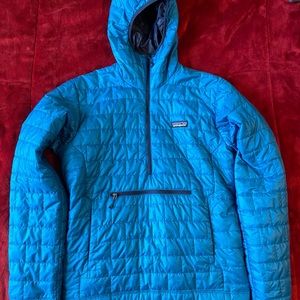 Mens patagonia nanopuff pullover jacket